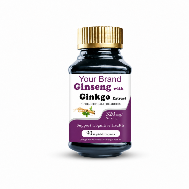 Gingseng With Ginkgo Extract Capsules