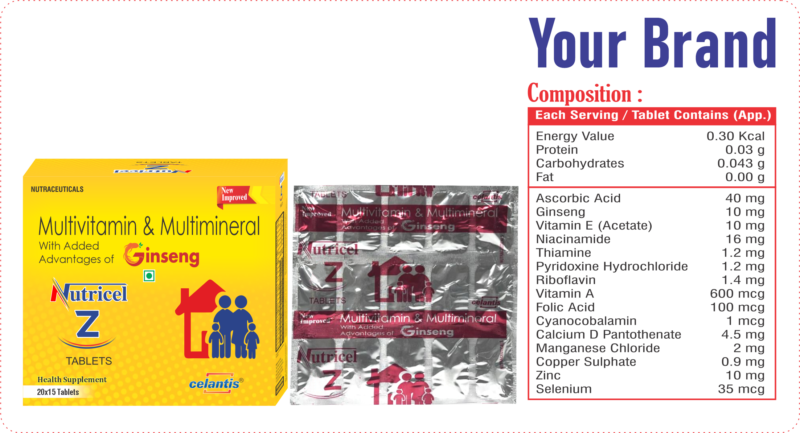 Nutricel Z Tablets