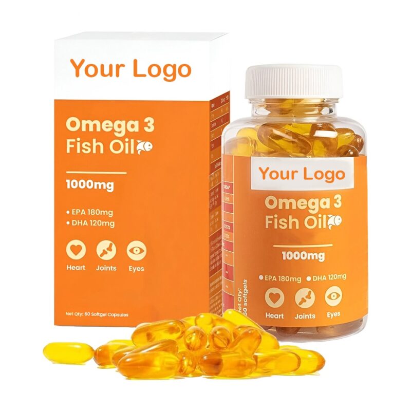 Omega 3 Fish Oil Softgel Capsules
